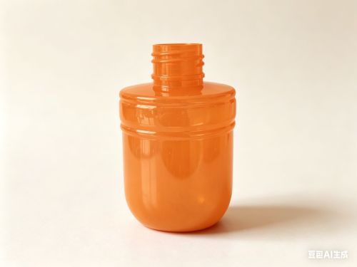 24-100g橙色pet按压乳液瓶