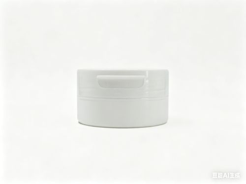 50g白色牙粉盒瓶盖套装