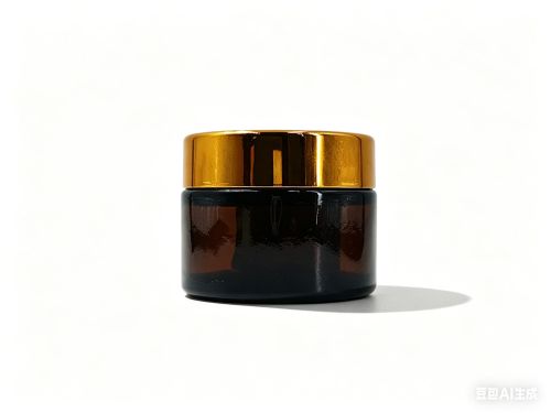 46-30g茶色广口玻璃瓶盖套装