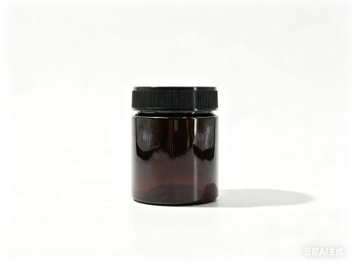 52-120ml茶色广口瓶黑盖套装