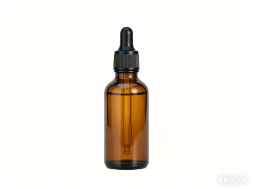 20-60ml茶色圆肩玻璃滴管瓶盖套装