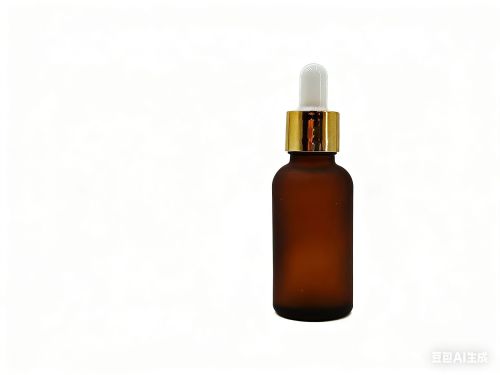 18-30ml磨砂茶色玻璃瓶盖套装
