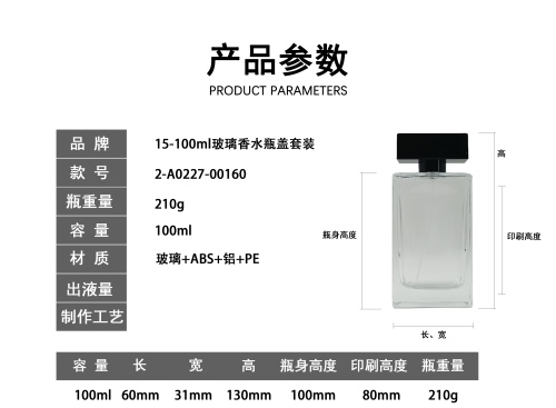 15-100m|玻璃香水瓶盖套装
