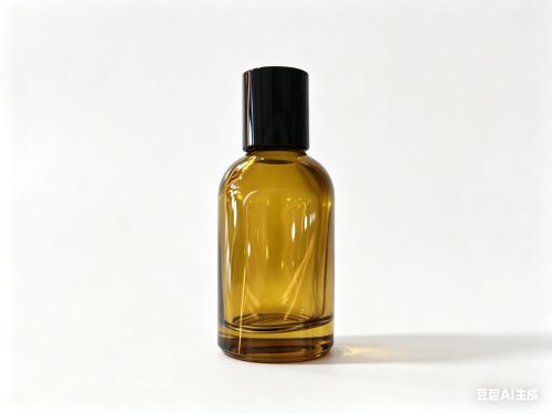 15-50ml茶色圆形玻璃香水瓶盖套装