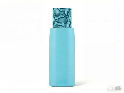 100ml蓝色方形喷雾瓶盖套装（不含金色配件）