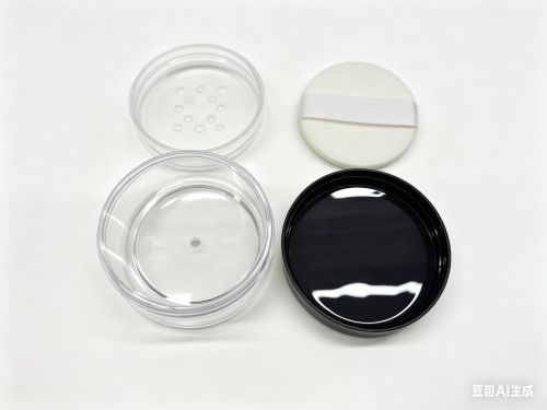 30g散粉瓶盖含粉扑套装