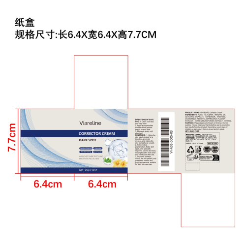 淡化暗斑保湿面霜纸盒