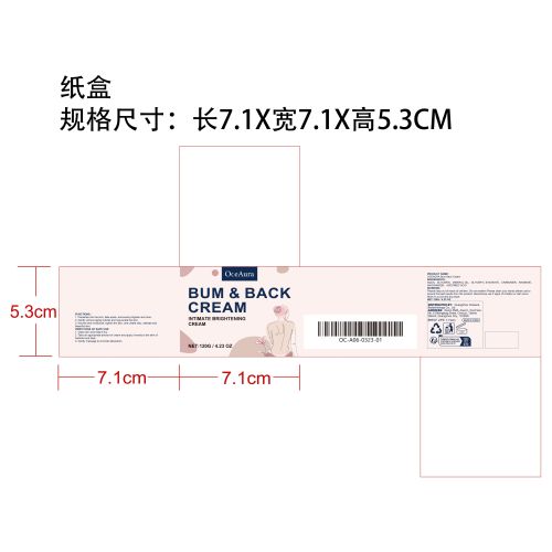 身体美白霜纸盒
