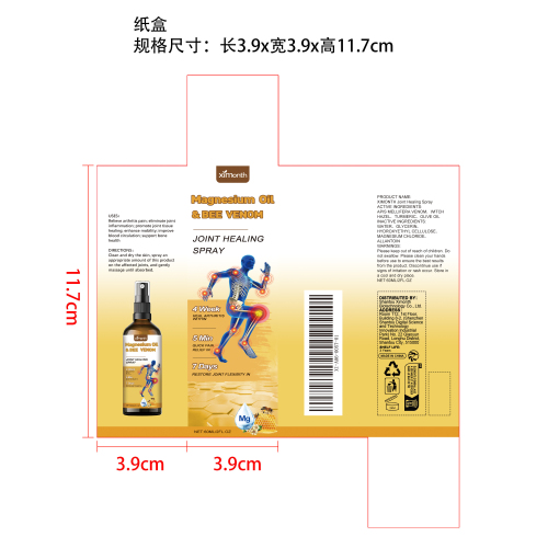蜂毒关节护理喷雾纸盒