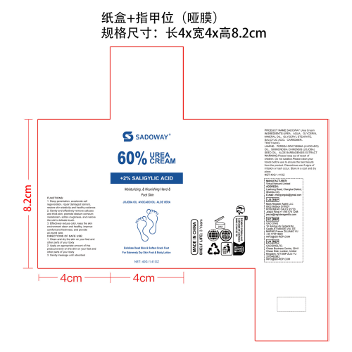 润泽保湿抗裂足霜纸盒（指甲位,哑膜）