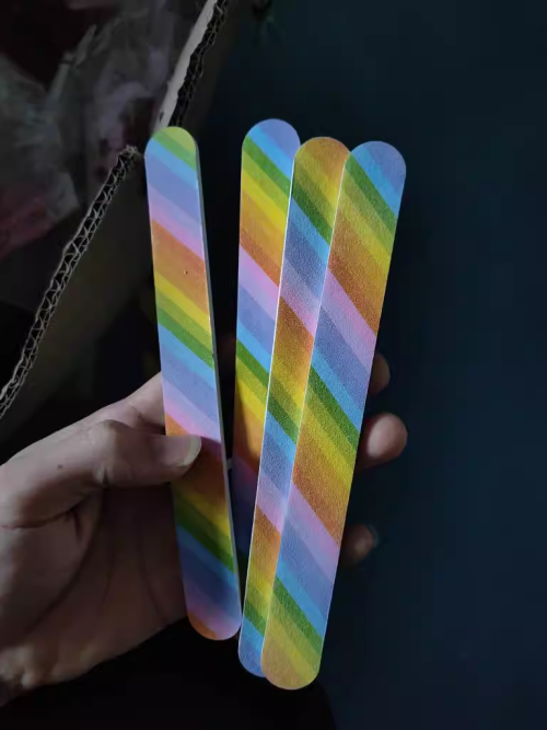 双面印花指甲挫条