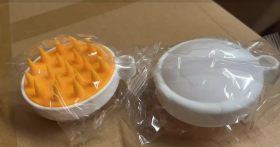 Q型白壳橙齿按摩刷