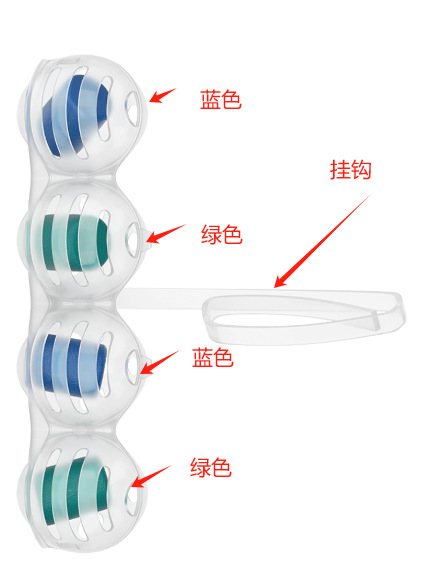 悬挂马桶清洁球