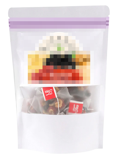茶包（白色开窗自立袋含料）