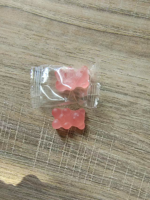粉色小熊食用软糖