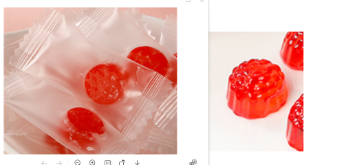 红色酸枣仁味软糖