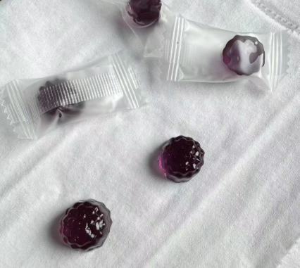 紫色汉堡软糖（蓝莓味）