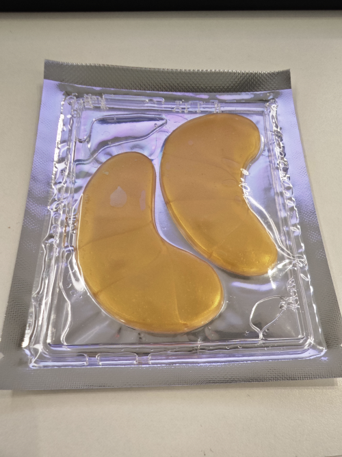 金色水凝胶眼膜贴