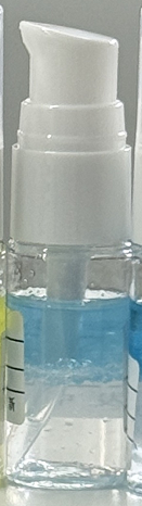 浅蓝色护发精油（水油分离型）