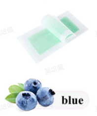 蓝色蓝莓味脱毛蜡纸