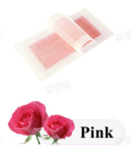 粉色玫瑰味脱毛蜡纸