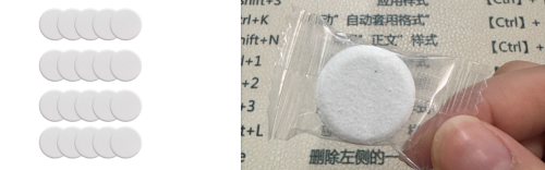 玻璃油膜泡腾片