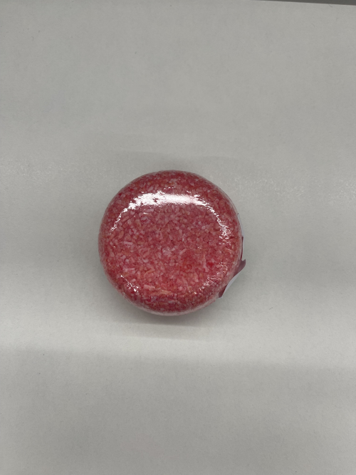 圆形粉色皂
