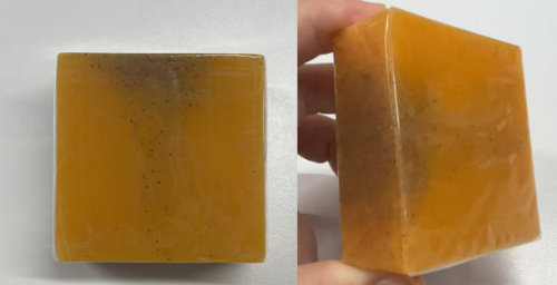 黄色粒子皂