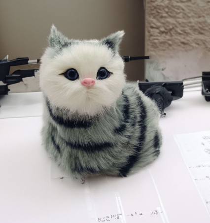 青花猫（会叫）