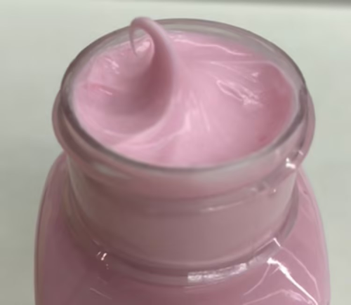 化妆品-粉色清香味泥膜