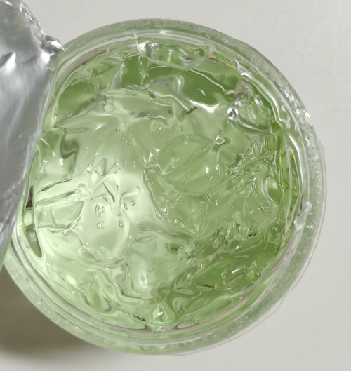 化妆品-淡绿色清香味保湿凝胶/啫喱