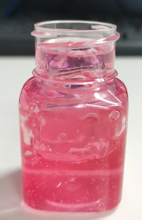 化妆品-粉色清香味保湿凝胶/啫喱
