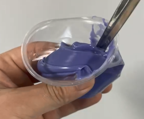 化妆品-深紫色清香味面霜