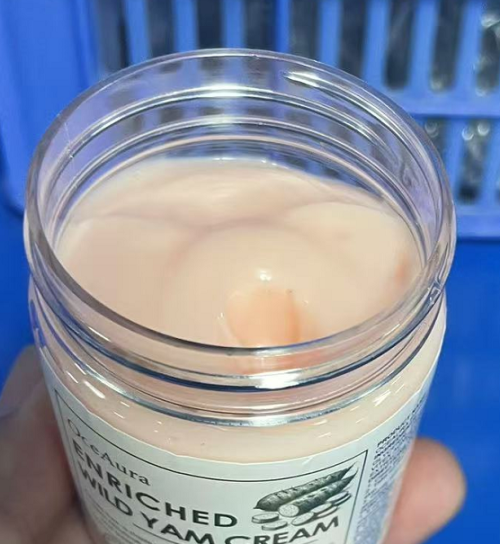 化妆品-藕粉色清香味面霜