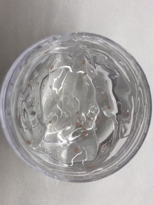 化妆品-透明清香味保湿凝胶/啫喱+粉色珠子