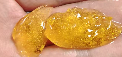 化妆品-金色清香味保湿凝胶/啫喱+金粉