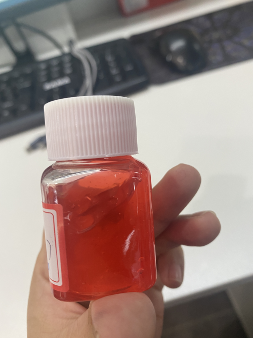 化妆品-红色薄荷味清凉凝胶
