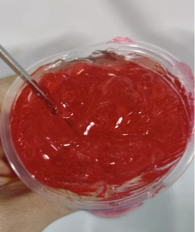 化妆品-红色清香味发热凝胶