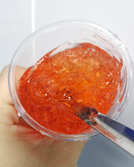 化妆品-橙棕色西瓜味美黑啫喱