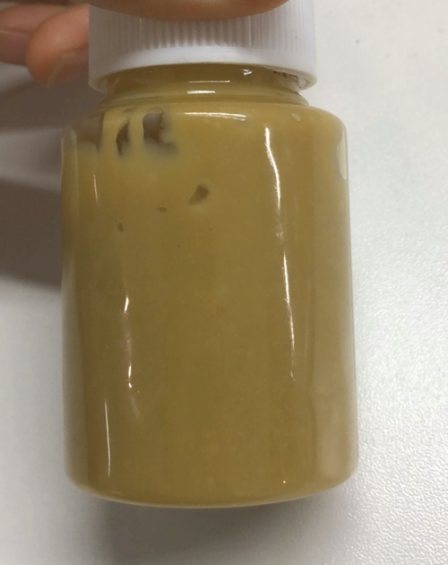 化妆品-棕黄色清香味生发膏
