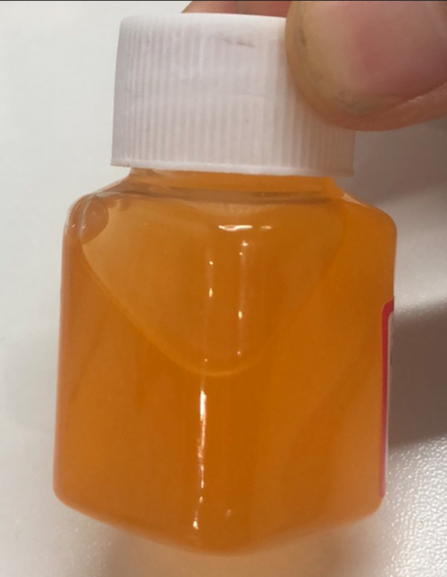 化妆品-橙色生姜味撕拉面/手/鼻膜