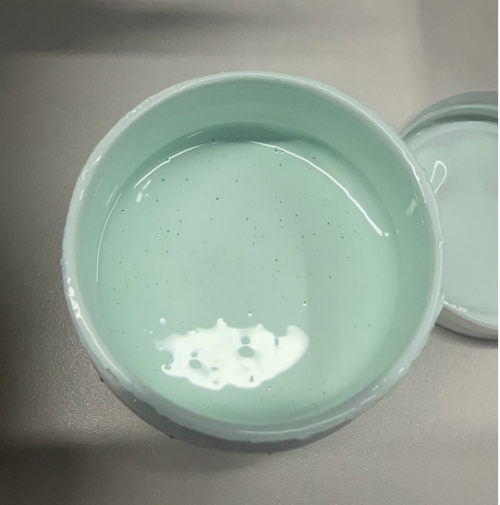 薄荷绿木质家具水性漆