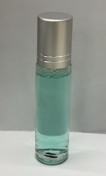 化妆品-蓝绿色兰花味香水