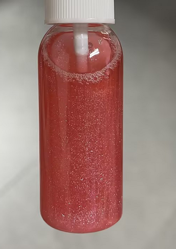 化妆品-红色清香味香水+珠光粉