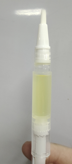 化妆品-淡黄色菊花味灰指甲液（JSJL25112602F）