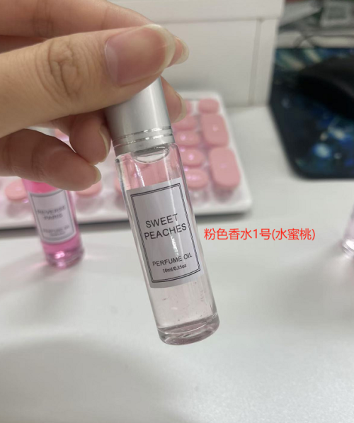化妆品-粉1号色水蜜桃味香水定制