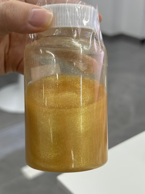 化妆品-金色珠光身体油