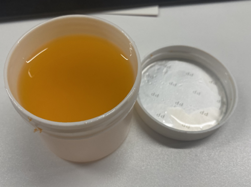 化妆品-橙色清香味身体精油定制加稠