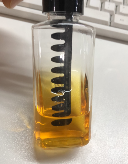 化妆品-橙色清香味头发定型啫喱水
