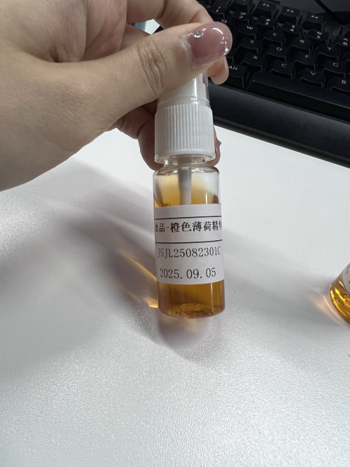 食品-橙色薄荷精华水（JSJL25082301C）